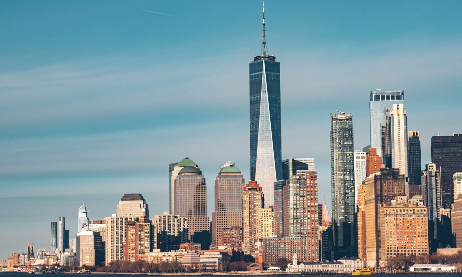 Manhattan skyline across the water, representing the forum state where a defendant may be sued